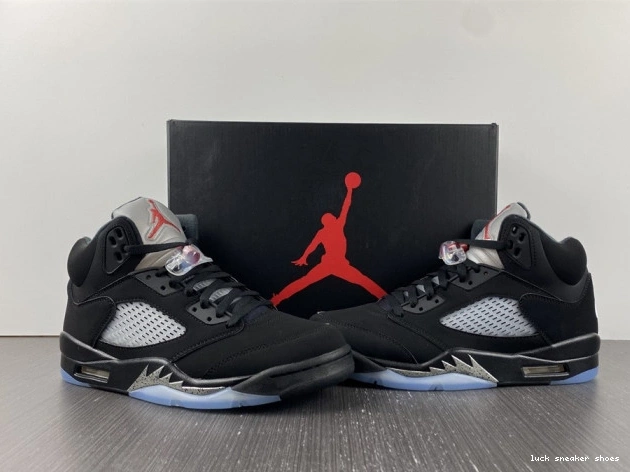Reps LUCY Retro Metallic 5 Black (2016) Jordan 845035-003 0820